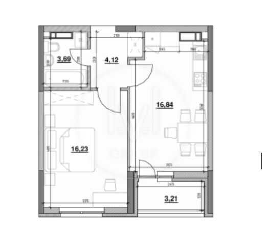 Продаж 1-кімнатна квартира ЖК Ok'Land на Солом'янці, 44 кв.м.