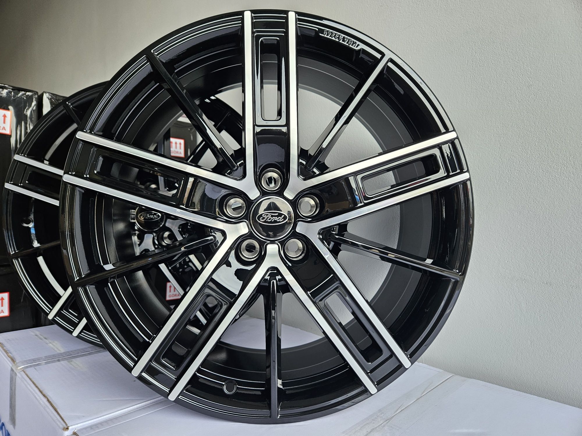 FORD 19 " Nowe 5x108 Kuga EDGE S-Max Mondeo Fusion Focus Czarne Felgi