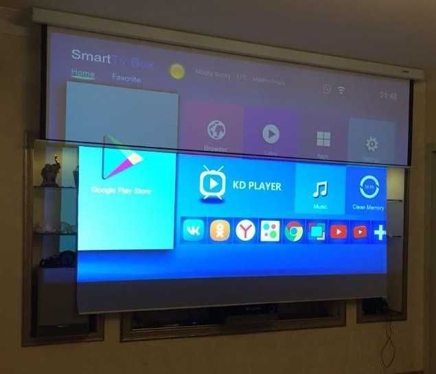 ALR екран для проектора (16:9), 100 дюймів