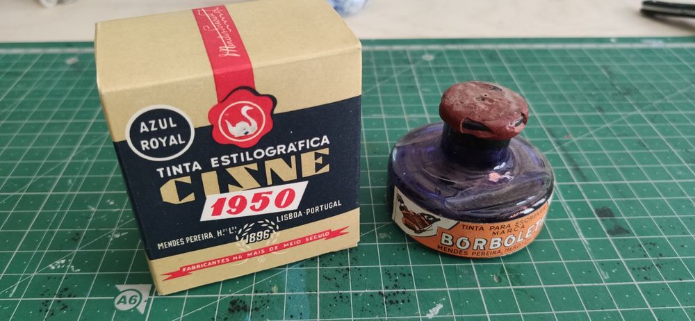 Lote de tinteiros vintage