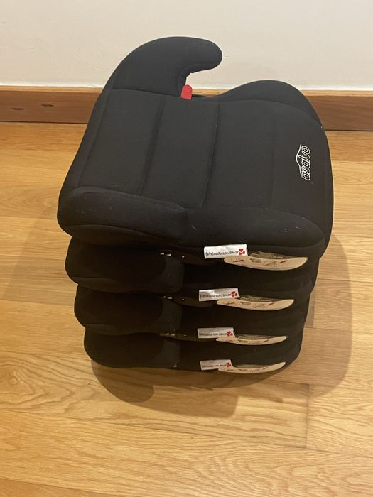 4 Assentos - Bancos elevatórios com sistema isofix