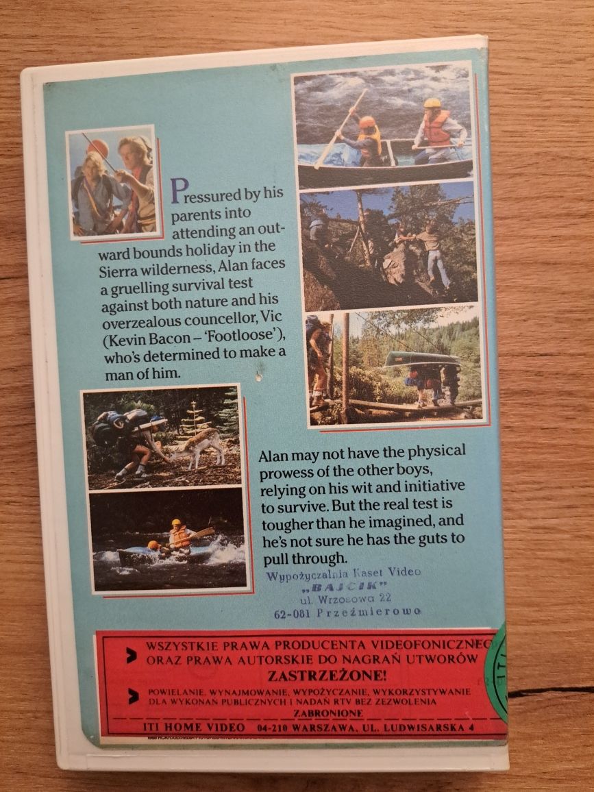 Lato Białej Wody(White Water Summer- Kevin Bacon- VHS Polski Lektor