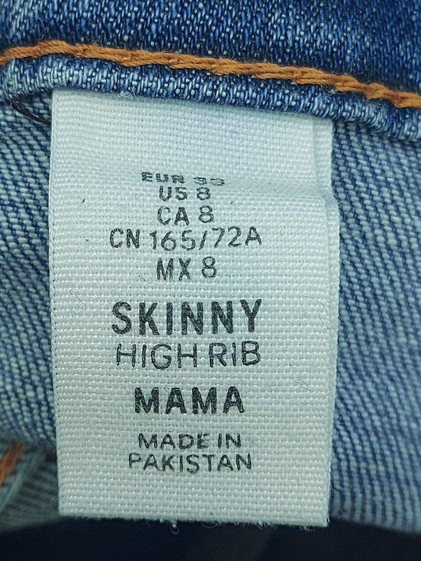 Spodnie ciążowe jeans damskie rozmiar 38 firma SKINNY MAMA