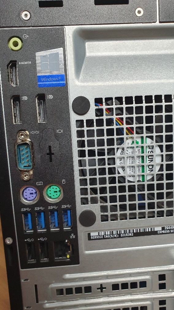 Dell Optiplex 7050, i7-7700, ddr 4 16gb, ssd 250gb, win 10
