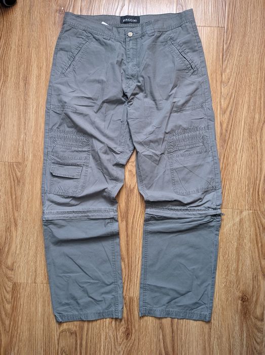 biagini multi-pocket/cargo transformer pants