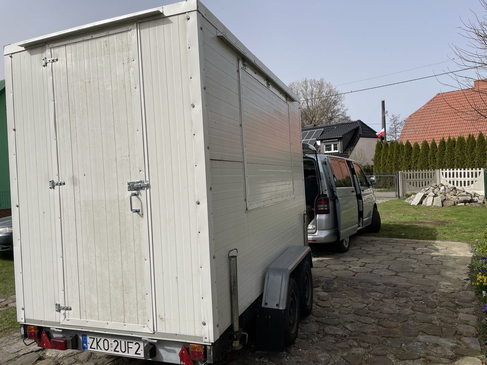 Foodtruck przyczepa gastronomiczna zarejestrowana i oplacona