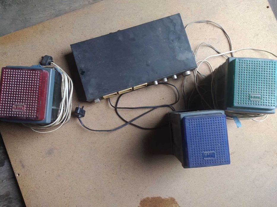 Блок управління кольоромузичний Блік-1 (Блик) з ліхтарями