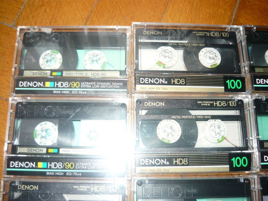 Kasety Denon typ II i I 20 szt