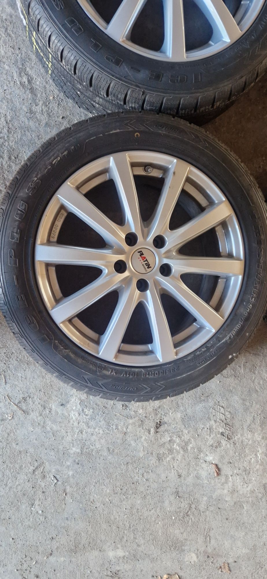 Koła zimowe Vw Audi Skoda 5x112 R18
