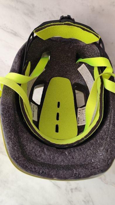 Kask rowerowy dla dzieci Btwin Fluo