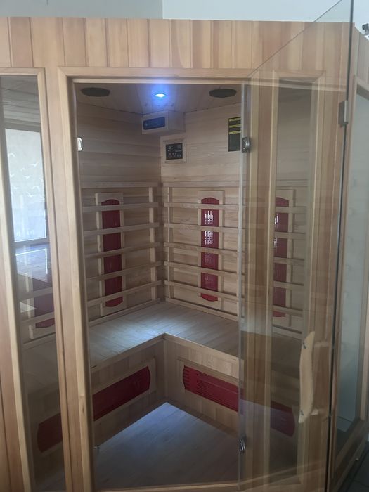 Sauna de infravermelhos como nova