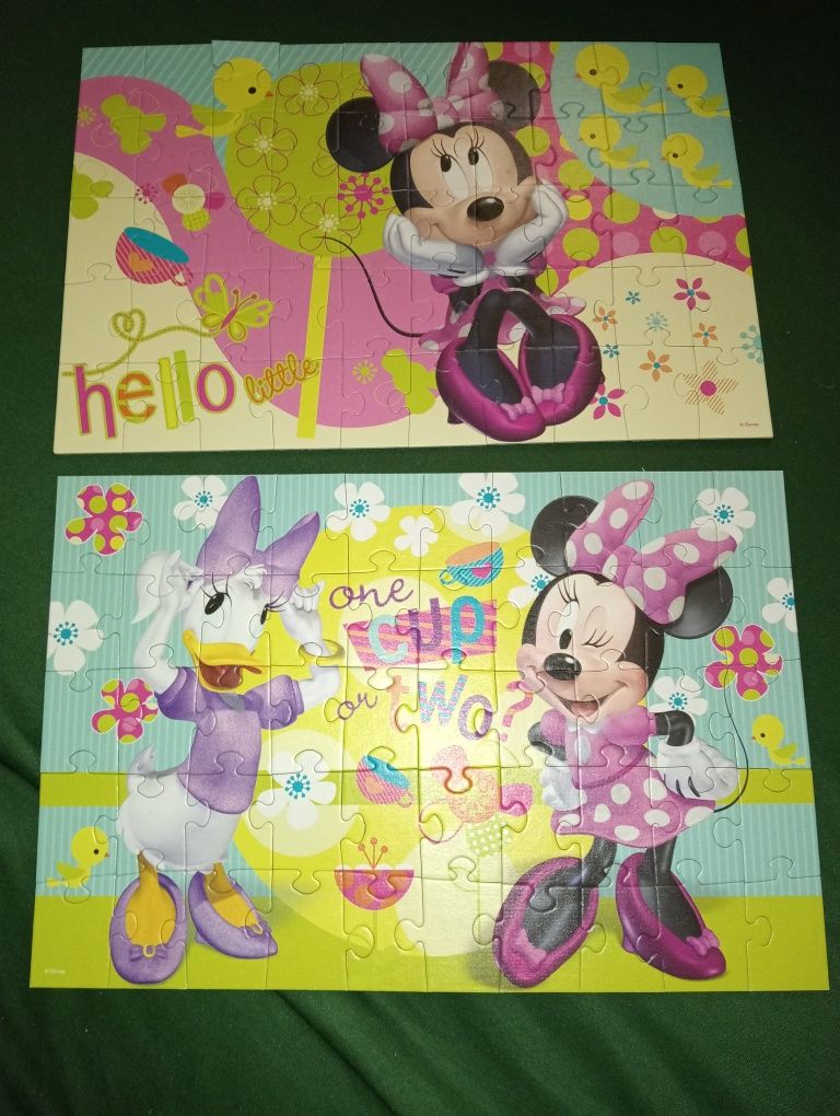 Puzzle Trefl Myszka Minnie, 2 x 50 elementów, wiek 4+