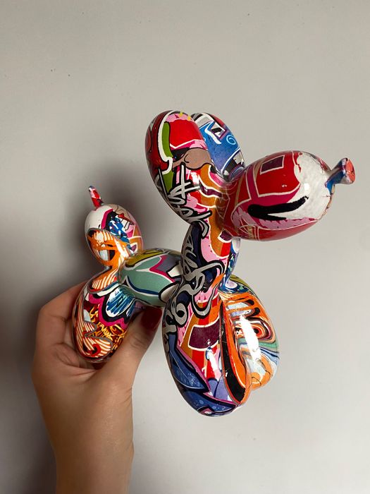 Статуэтка собака, собачка balloon dog граффити