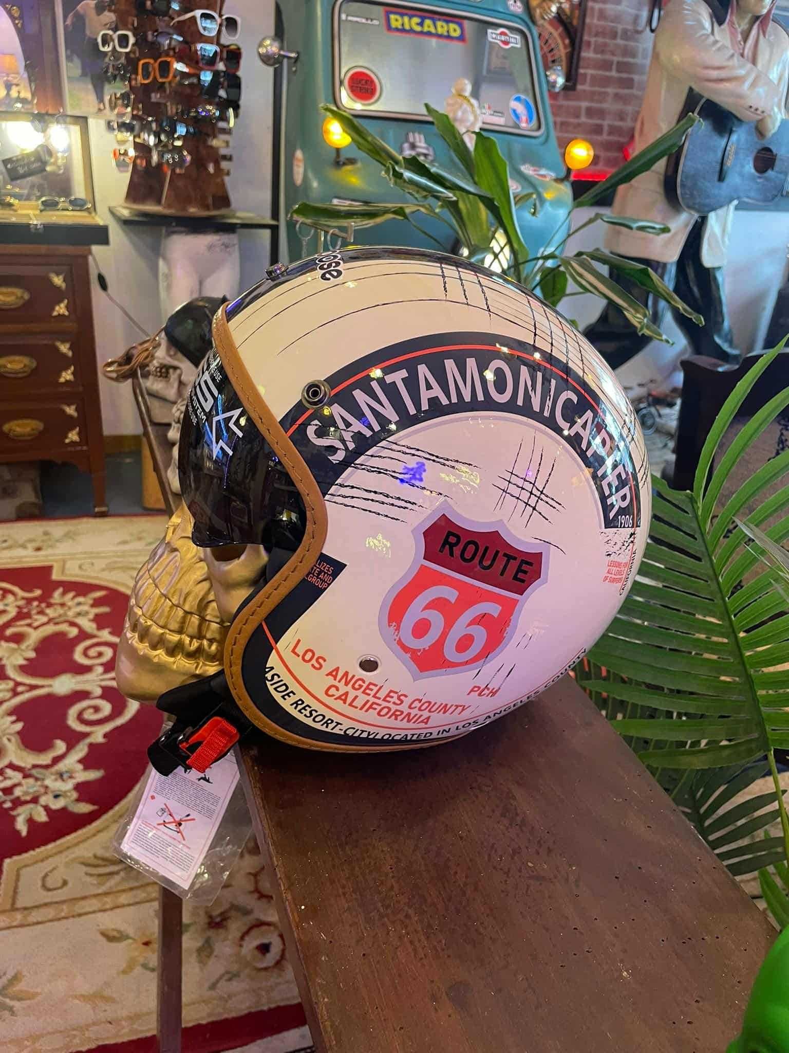 Capacete Moto - Estilo Vintage