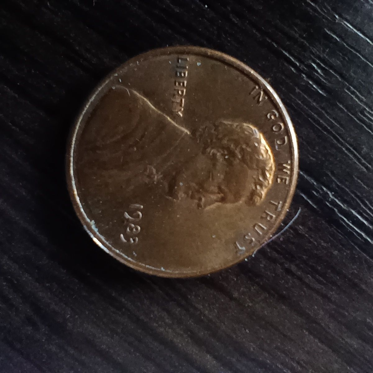 Один цент 1983 (США) one cent