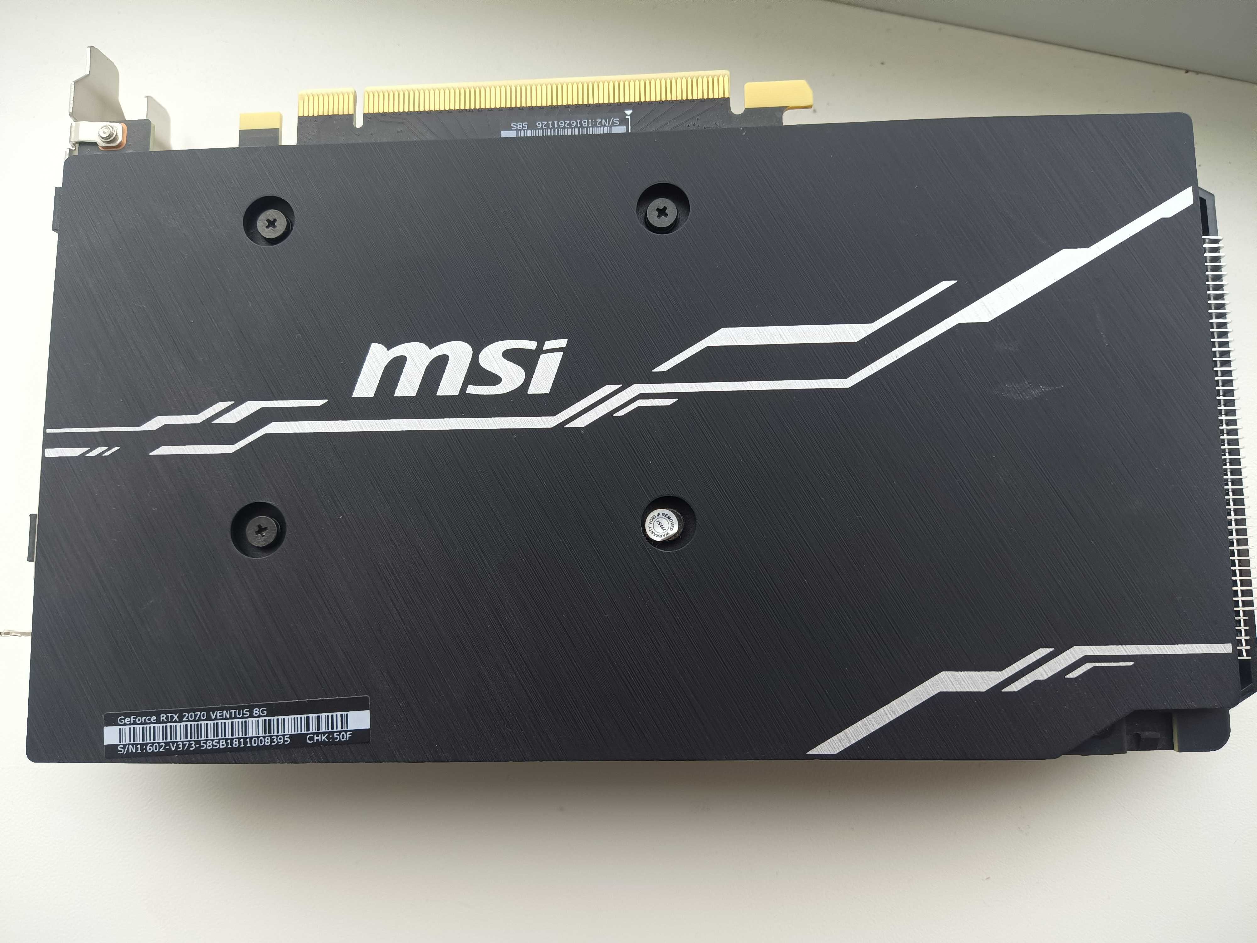 Відеокарта MSI GeForce RTX 2070 VENTUS 8GB