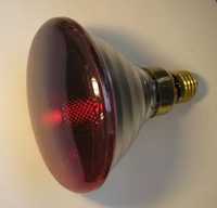Лампа інфрачервона Helios 230V 250W E27 (Польща) для обігріву тварин