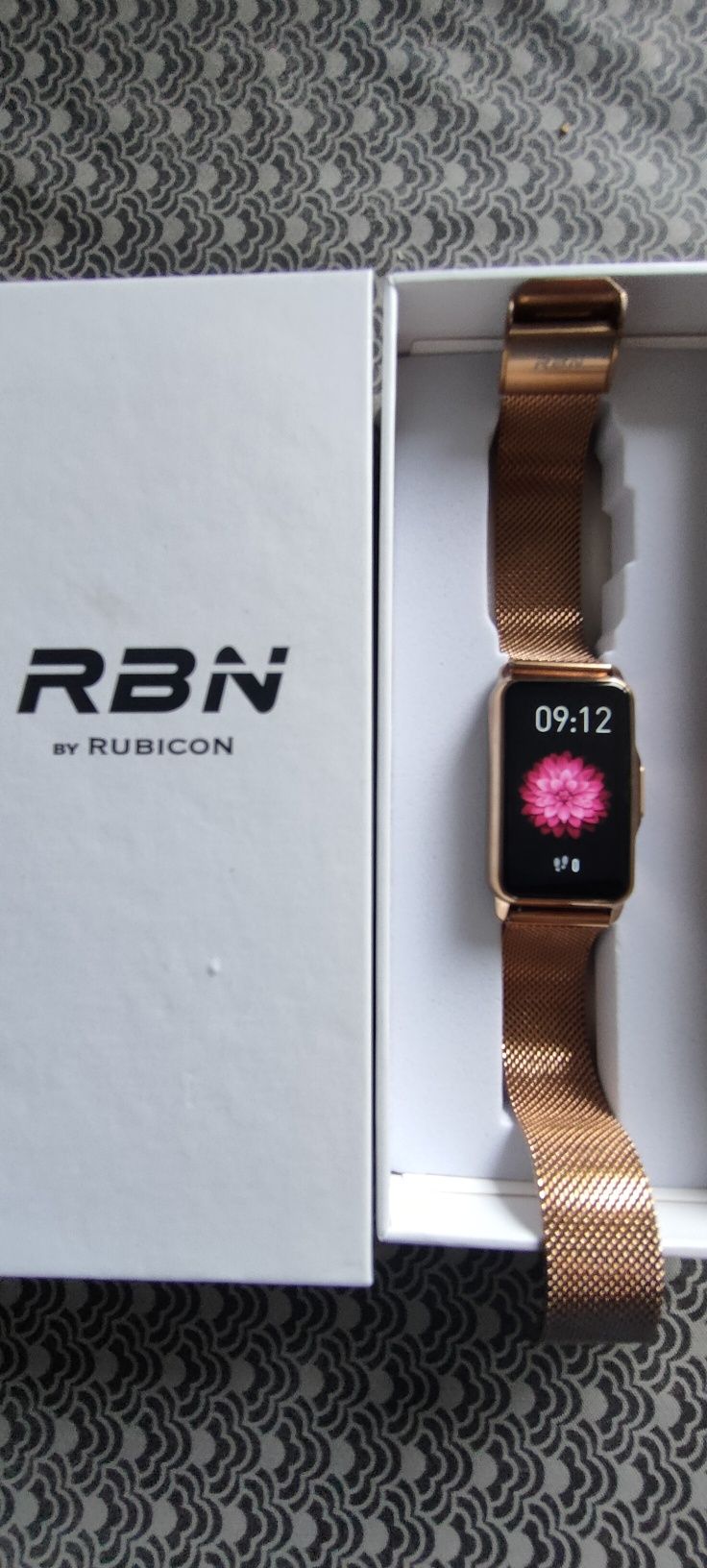 Zegarek damski Rubicon RNCF04 Smartwatch złoty