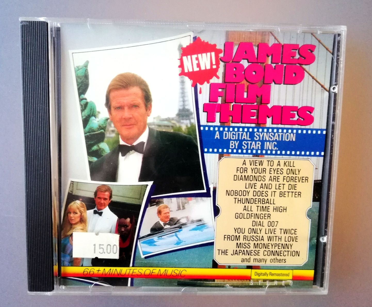 James Bond Film Themes płyta CD z muzyką filmową