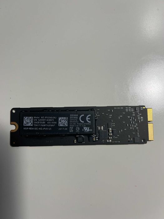 Dysk SSD Apple 256GB Samsung MZ-JPV256S/0A2