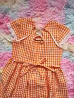 Vestido novo menina feito à mão 7/8 anos