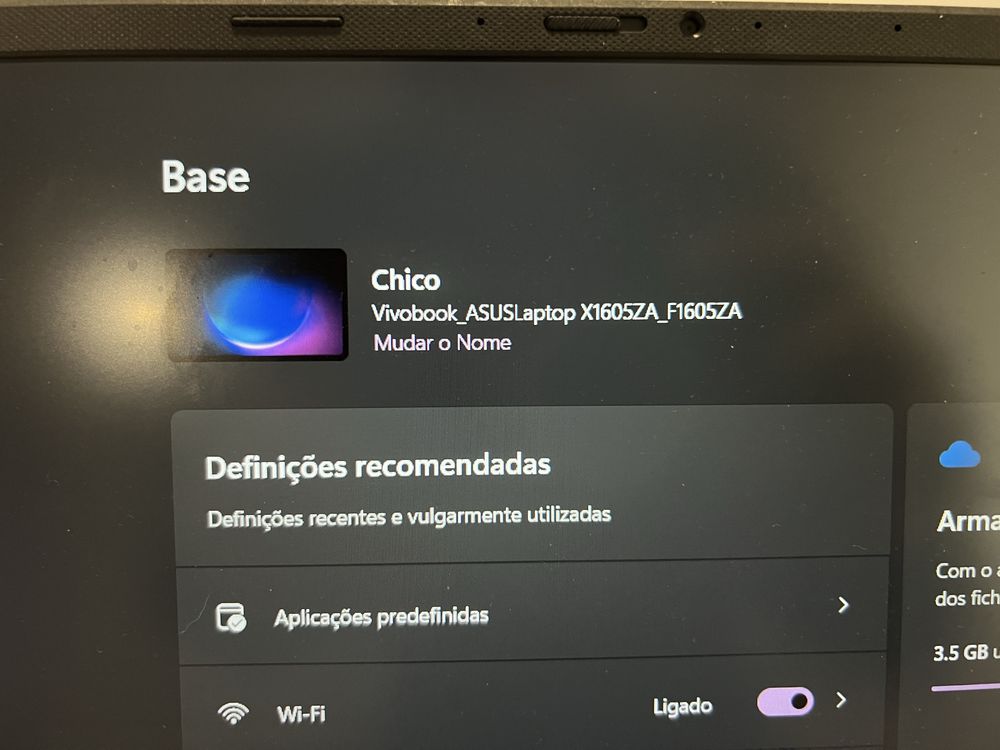 Asus vivobook f1605za 2 anos e meio de garantia