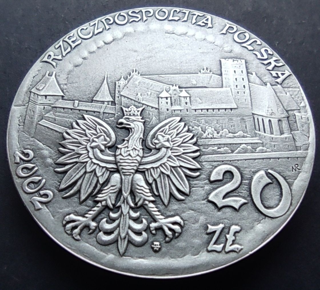 20 zł 2002 zamek w Malborku
