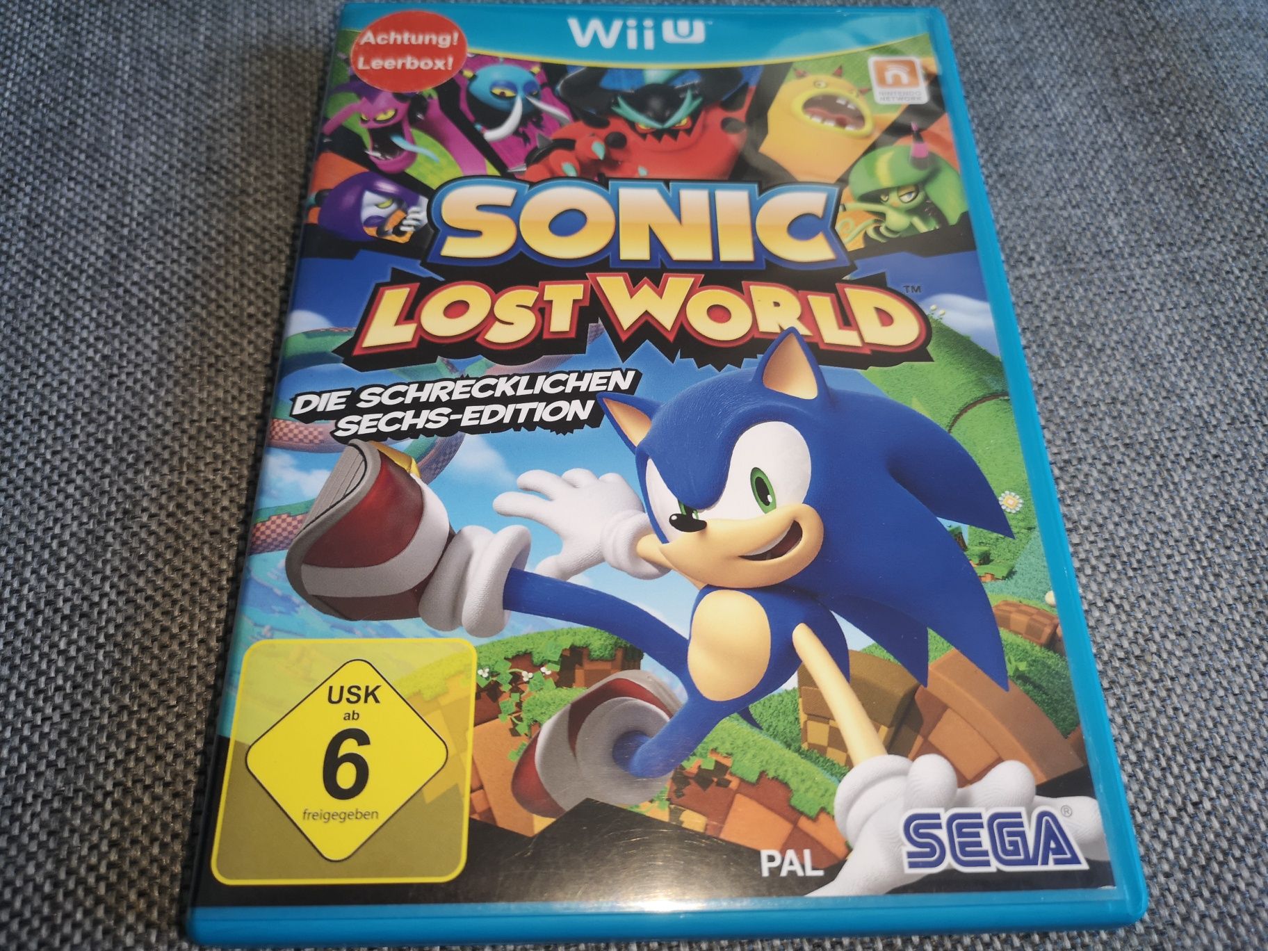 Sonic Lost World Wii U Nintendo gra ANG (stan bdb+) sklep Ursus