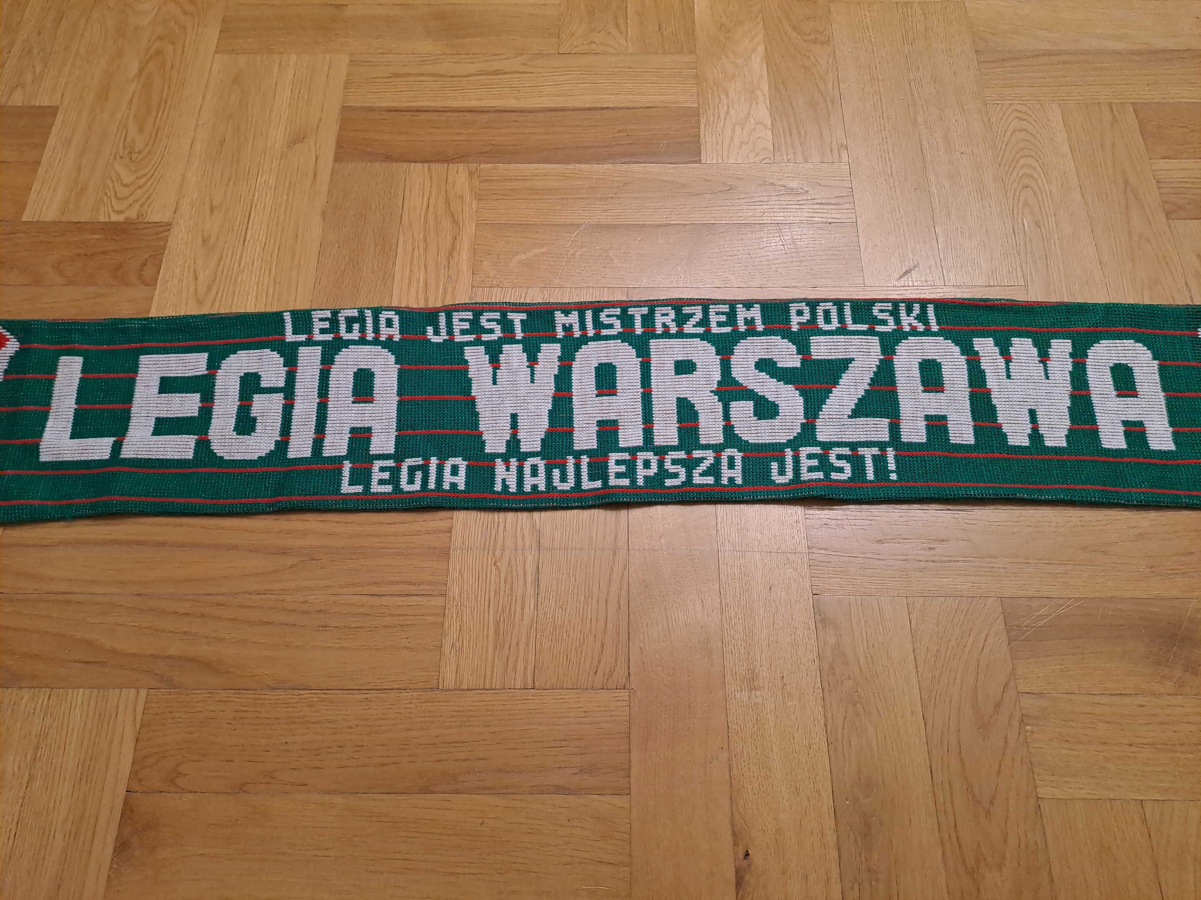 Kolekcjonerski szalik LEGIA WARSZAWA CWKS lata 90-te