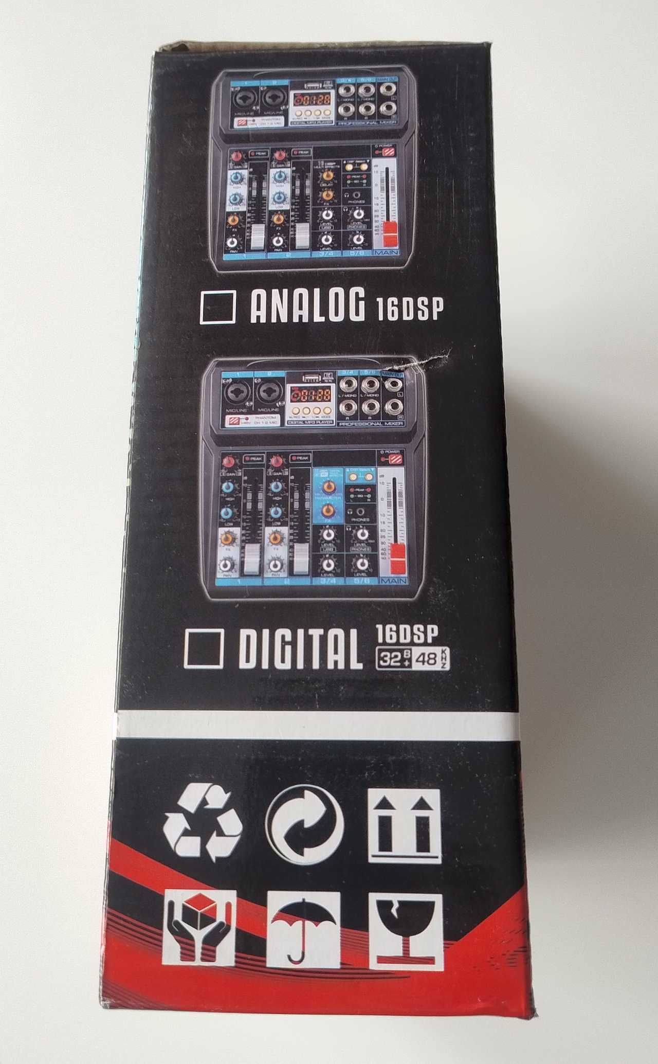 mixer audio 6 kan. z interfejsem audio USB bluetooth