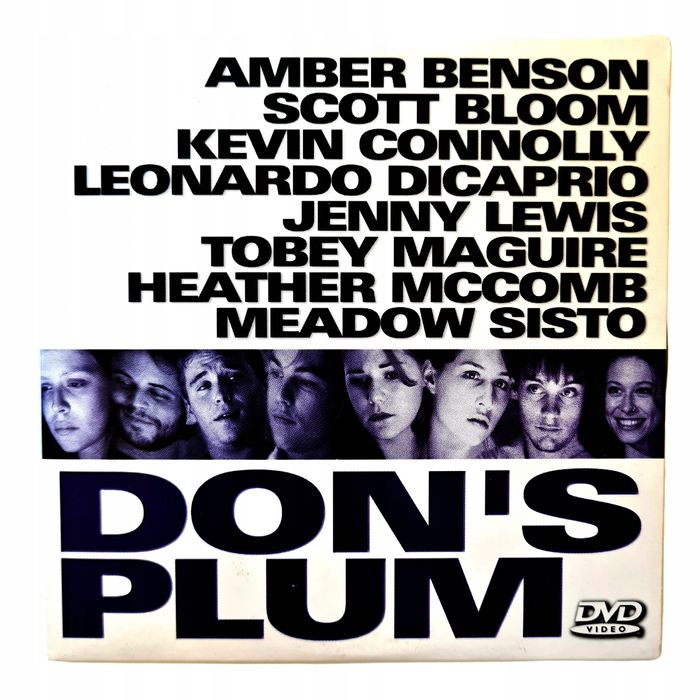Don's Plum Leonardo DiCaprio Film DVD.