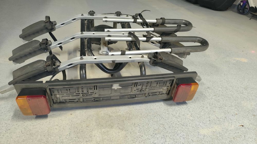 Bagażnik rowerowy na hak THULE na 3 rowery