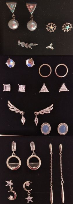 Продам срібні сережки