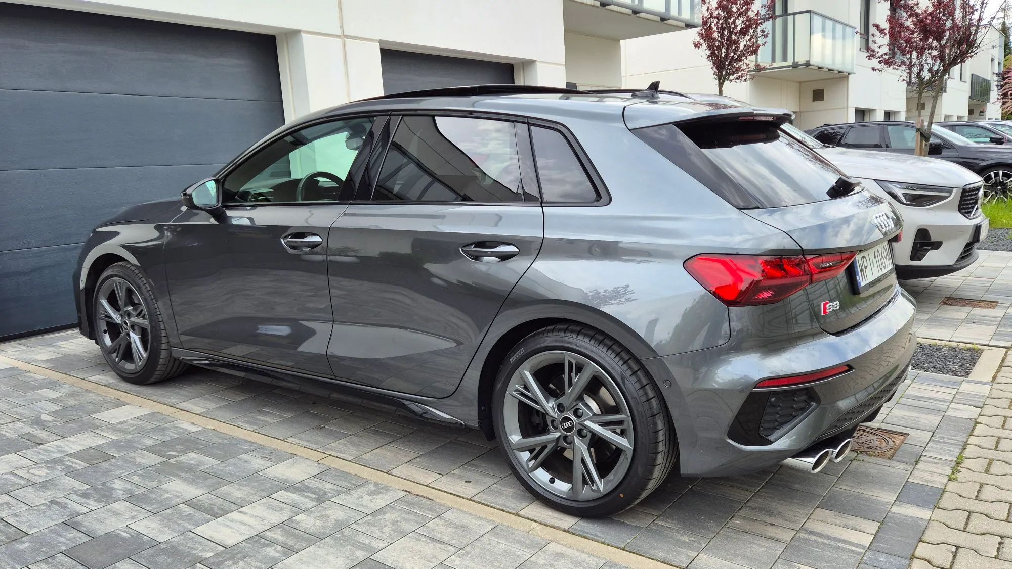 Audi S3 Model 2023, Salon PL, B&O, Matrix, Head-up, Elektr. fotele, Panorama