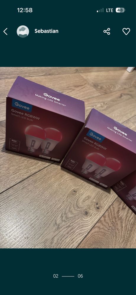 Żarówki Led GOVEE RGBW