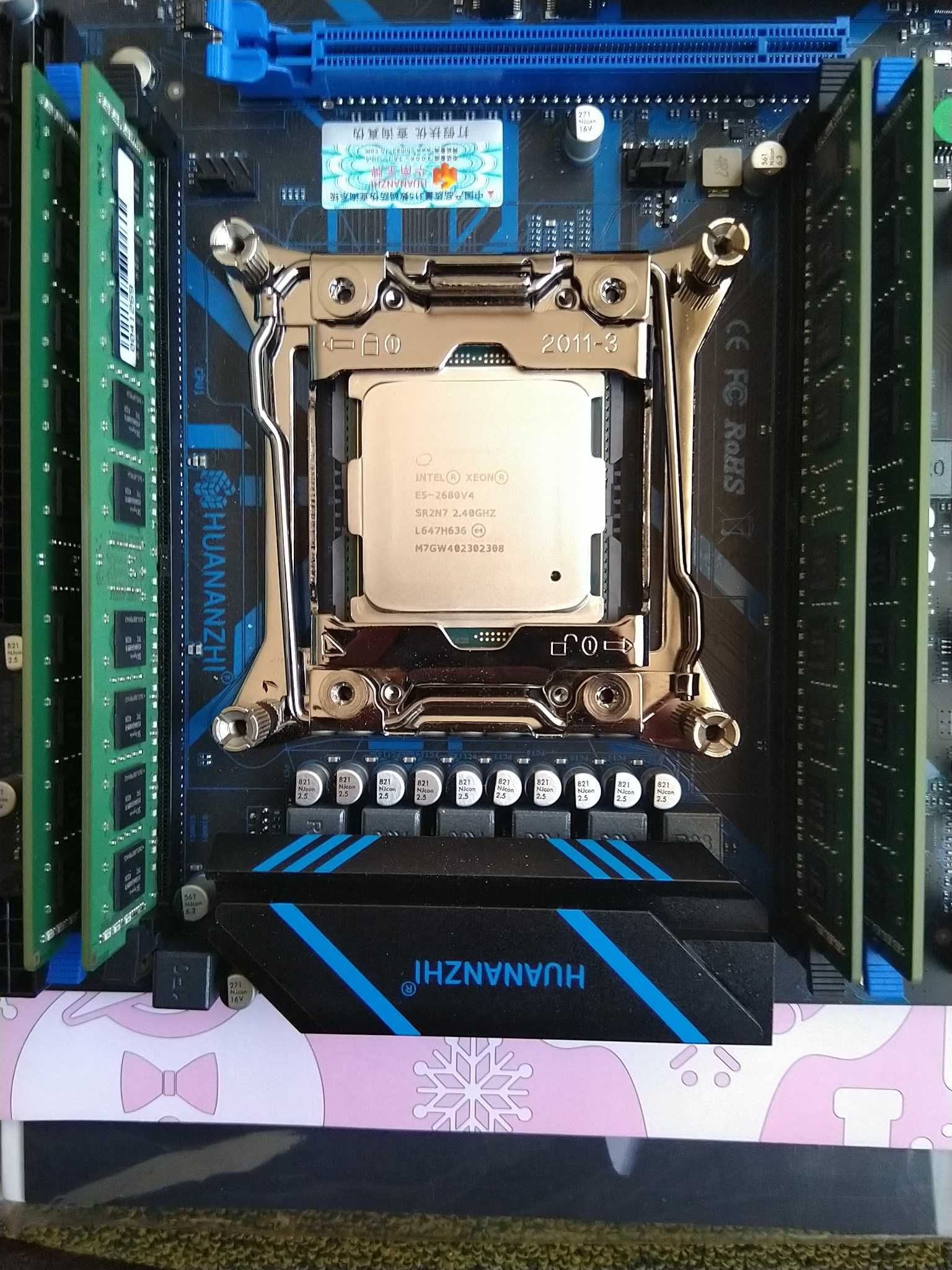 HUANANZHI X99-QD4   Intel Xeon E5-2680 v4