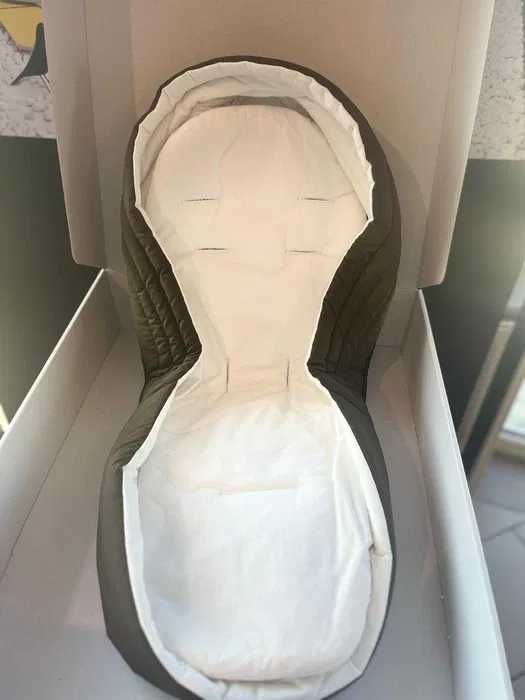 Cybex Platinum Lite Cot Khaki Green Miękka Gondola Śpiworek