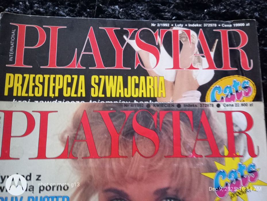 2 czasopisma Playstar vintage