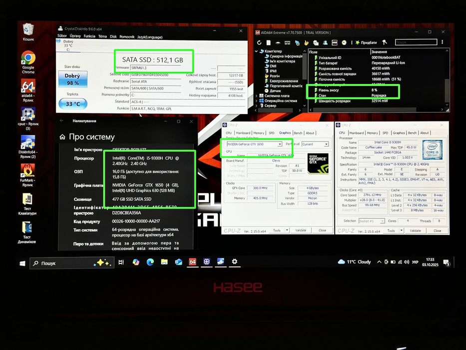 ‼️ІГРОВА МАШИНА‼️• Nvidia GTX 1650 • RGB • ОЗУ: 16Gb •‼️