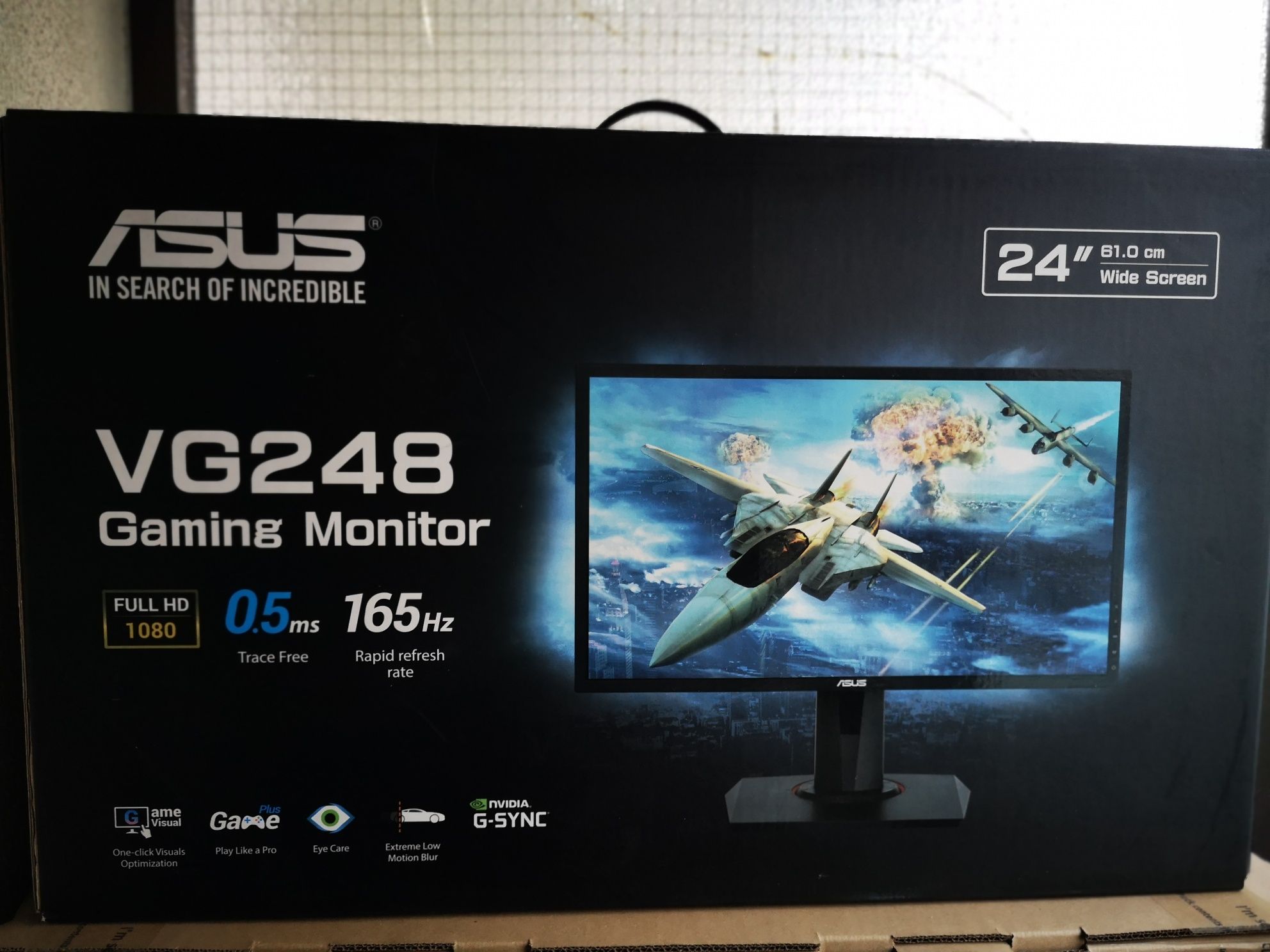 Monitor Gaming Asus 24´ 165hz FHD (VG248)