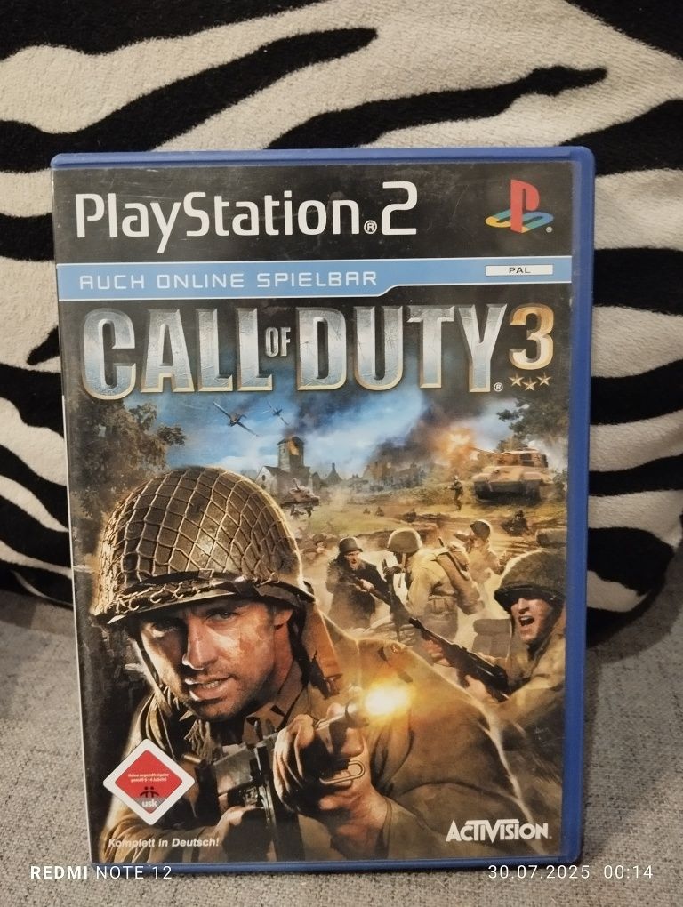 Gra Call Of Duty 3 PS2 Play Station 2