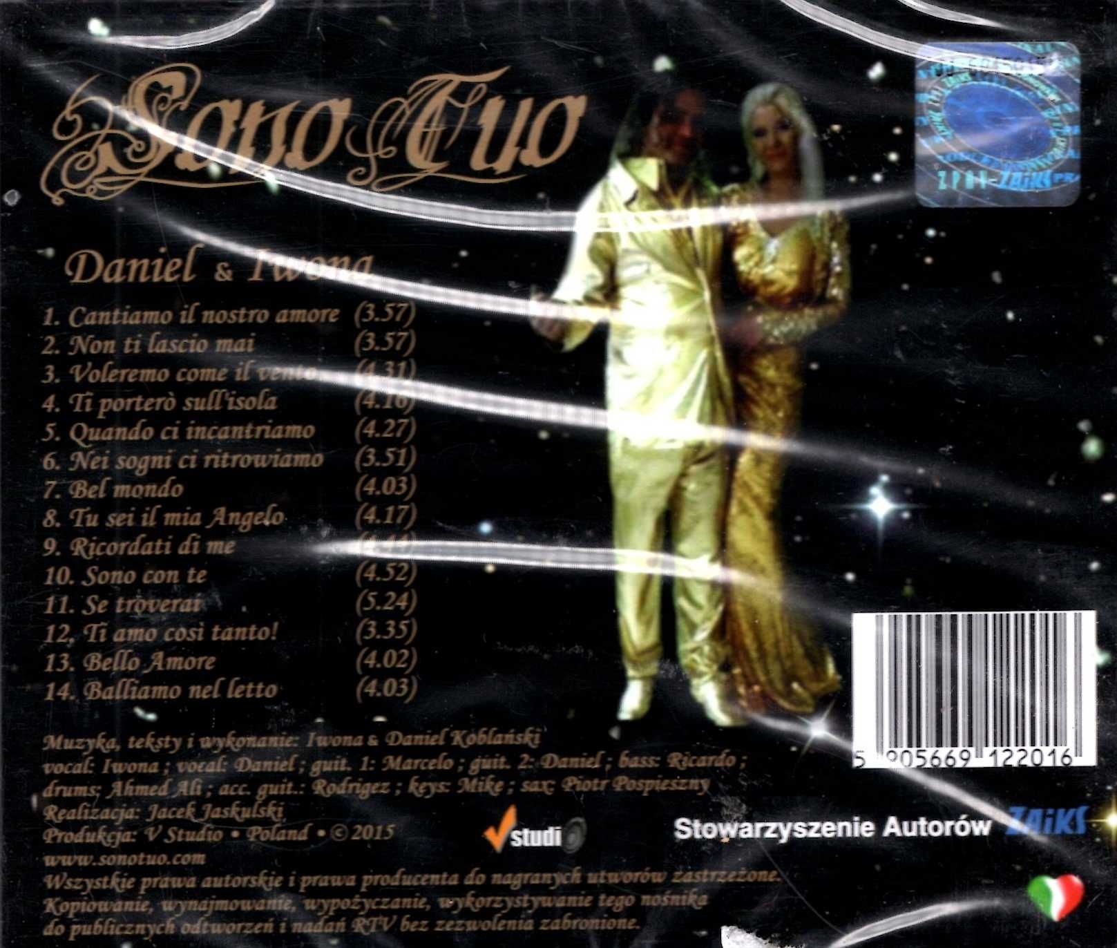 Sono Tuo - Cantiamo Il Nostro Amore (CD)