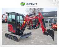 Minikoparka Yanmar SV22 (2,3 tony) od Autoryzowanego Dealera - GRAVIT