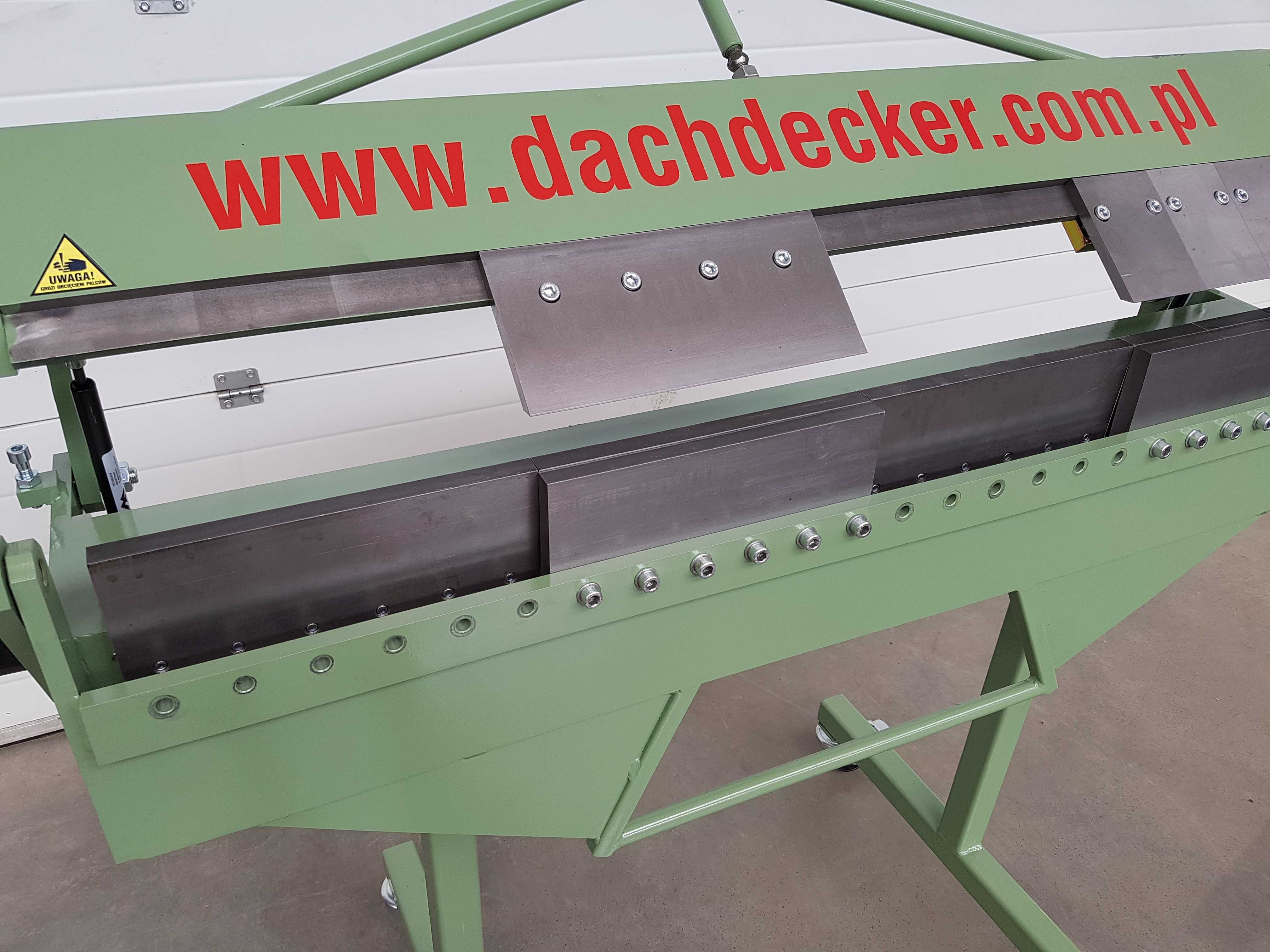 Zaginarka segmentowa SEG-LDG 1500/0,8 mm DACHDECKER