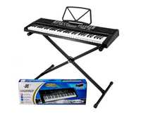 KEYBOARD PIANINO organy MK-2102 + statyw ZESTAW do nauki gry OKAZJA