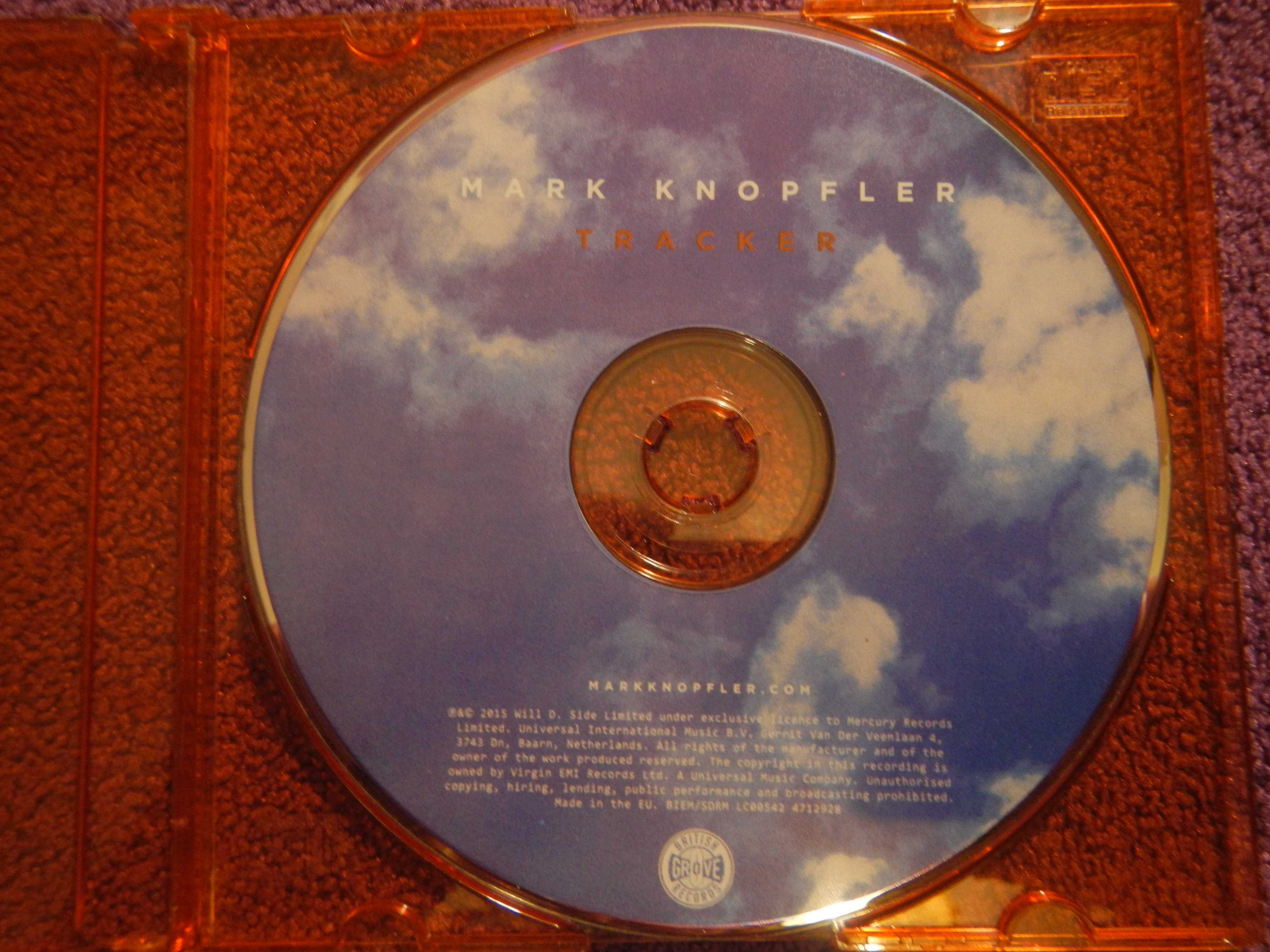 CD Mark Knopfler - Tracker - 2015
