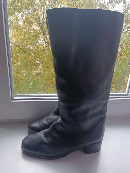 Зимові жіночі чоботи з натурального хутра та шкіри. 39р