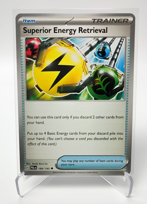 Superior Energy Retrieval 189/193 karta pokemon Paldea Evolved