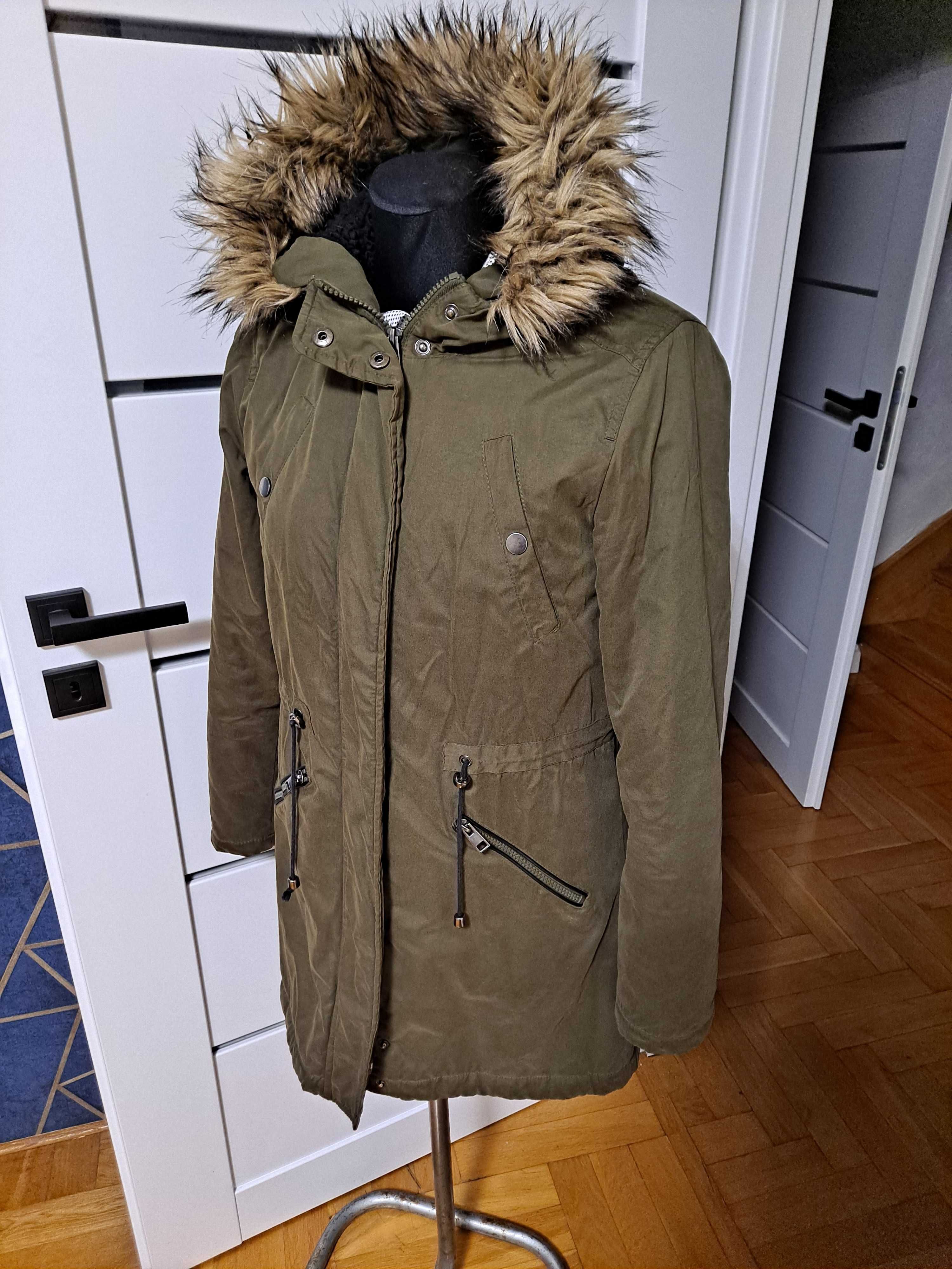 kurtka parka khaki Atmosphere XS