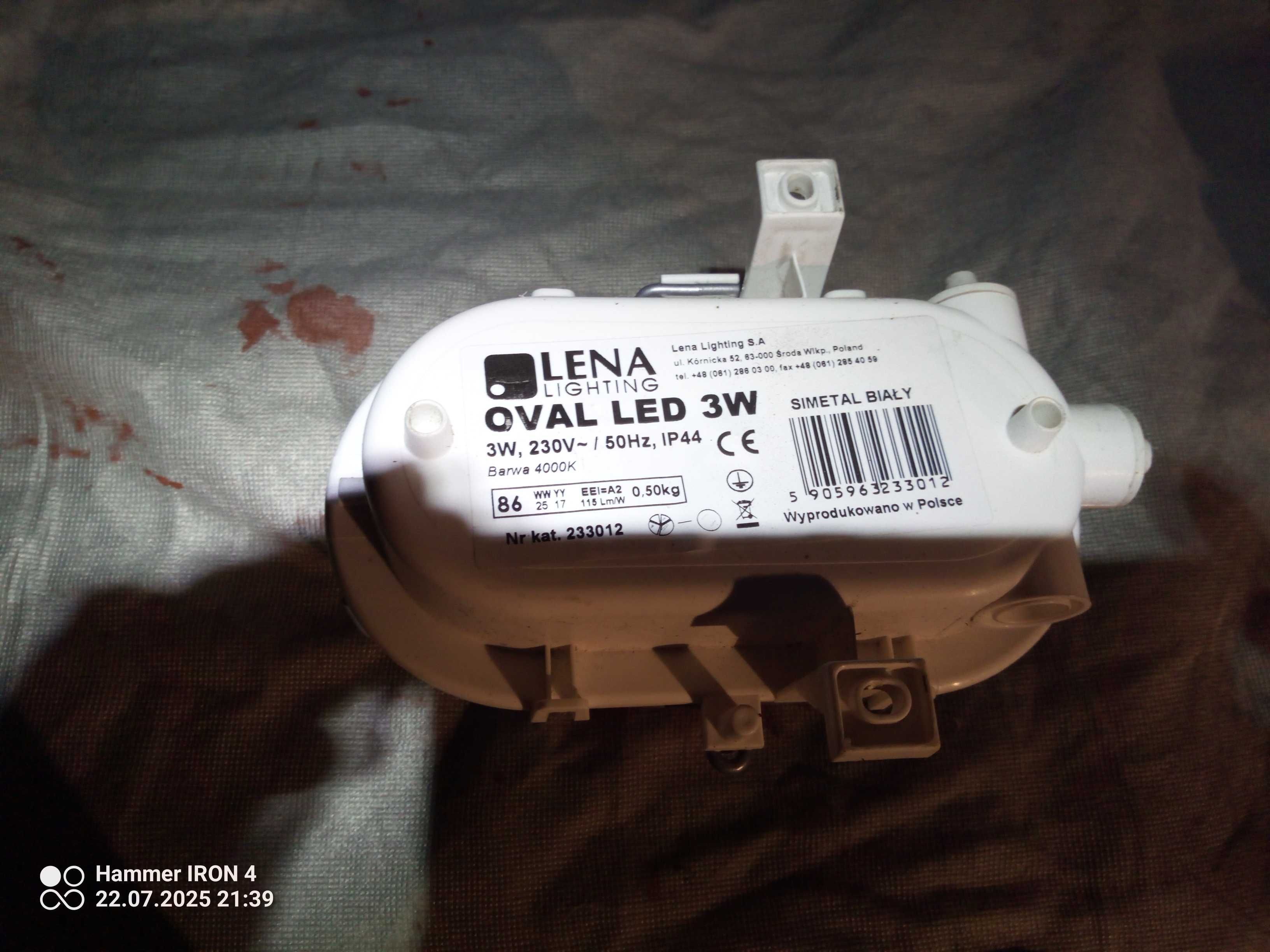 Lampa zewnętrzna ledowa